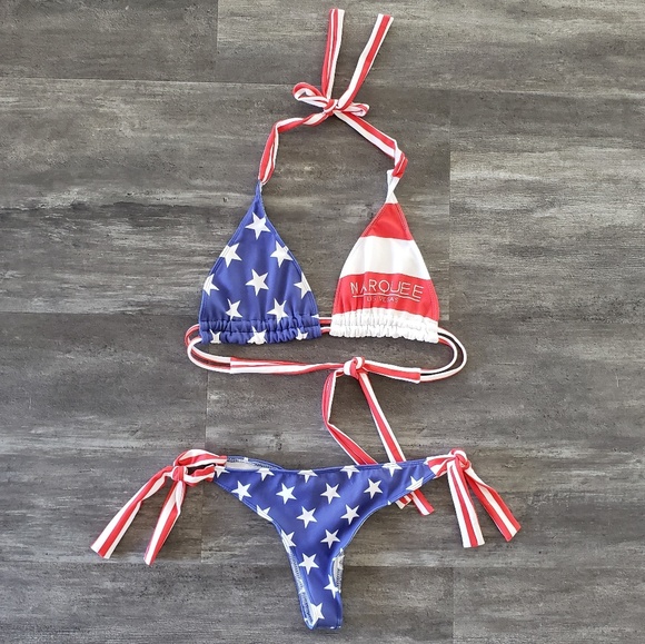 Marquee Other - Red/White/Blue Marquee Patriotic Bikini Set
